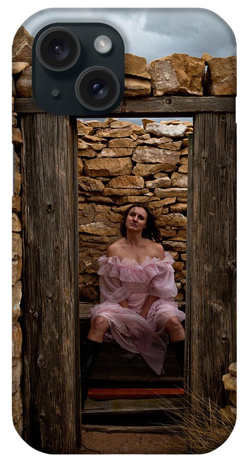 Woman iPhone Case featuring the photograph Outdoor Outhouse by Scott Sawyer