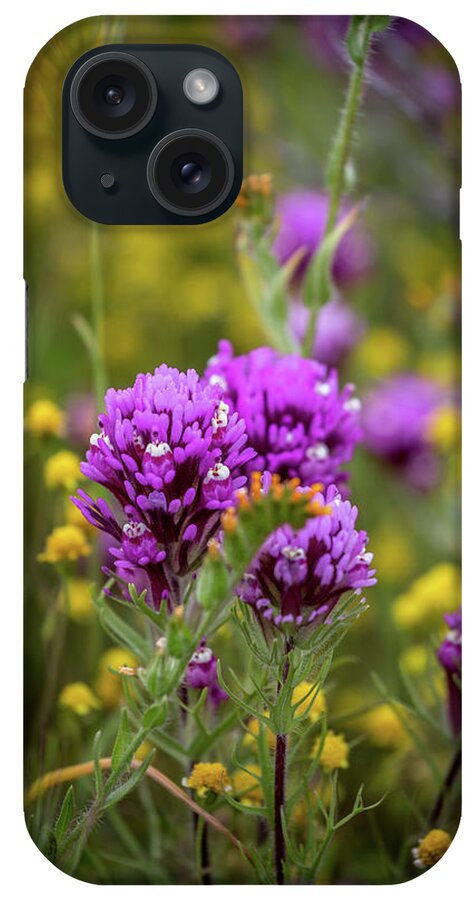 Blm iPhone Case featuring the photograph Owl's Clover by Peter Tellone