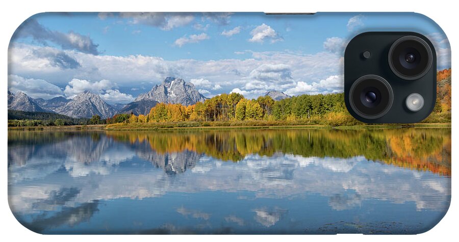 Oxbow Bend iPhone Case featuring the photograph Oxbow Bend by Ronnie And Frances Howard