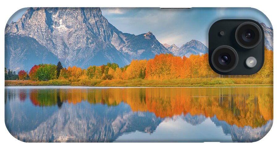 Fall Colors iPhone Case featuring the photograph Oxbow's Autumn by Darren White