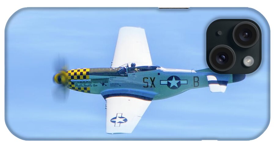 P51 Mustang iPhone Case featuring the photograph P 51 Mustang by Mark Andrew Thomas