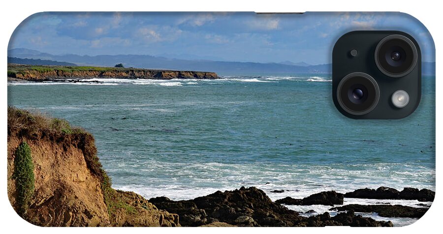 Pacific Ocean iPhone Case featuring the photograph Pacific Coast View at Low Tide by Debby Pueschel
