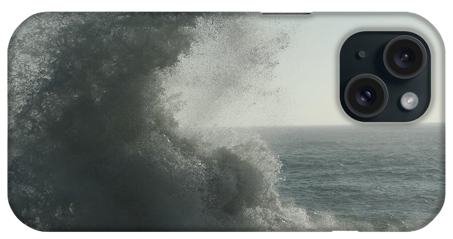 Wave iPhone Case featuring the photograph Pacific Crash by Laddie Halupa