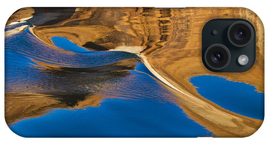 Lake Powell iPhone Case featuring the photograph Painting on Water by Kathy McClure