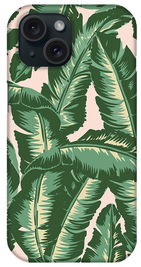 #faatoppicks iPhone Case featuring the digital art Palm Print by Lauren Amelia Hughes