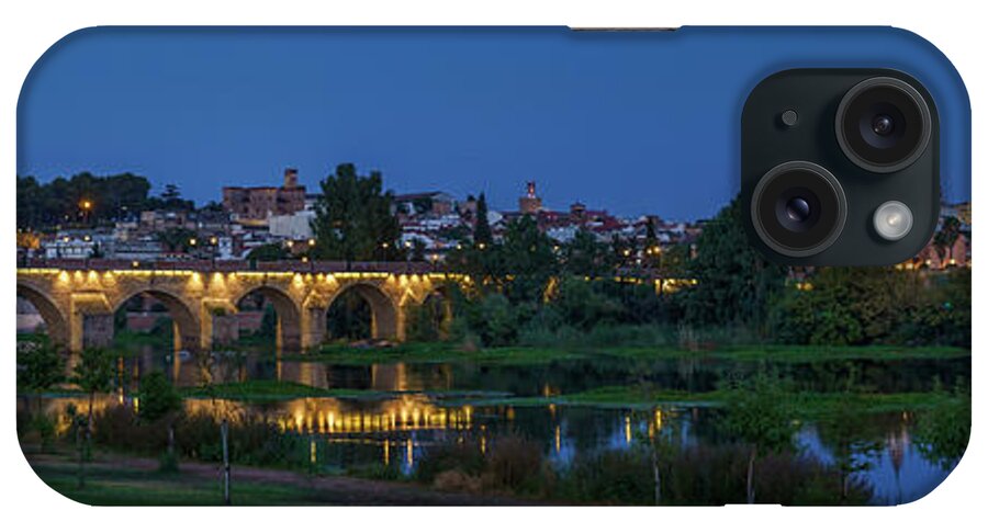 Spain iPhone Case featuring the photograph Palmas Bridge Badajoz Spain by Pablo Avanzini
