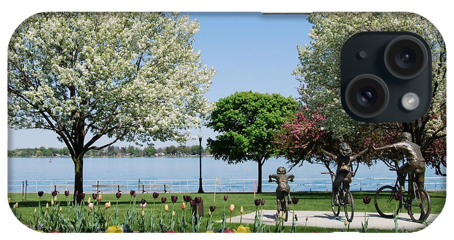 Palmer Park iPhone Case featuring the photograph Palmer Park in Spring by Grace Grogan