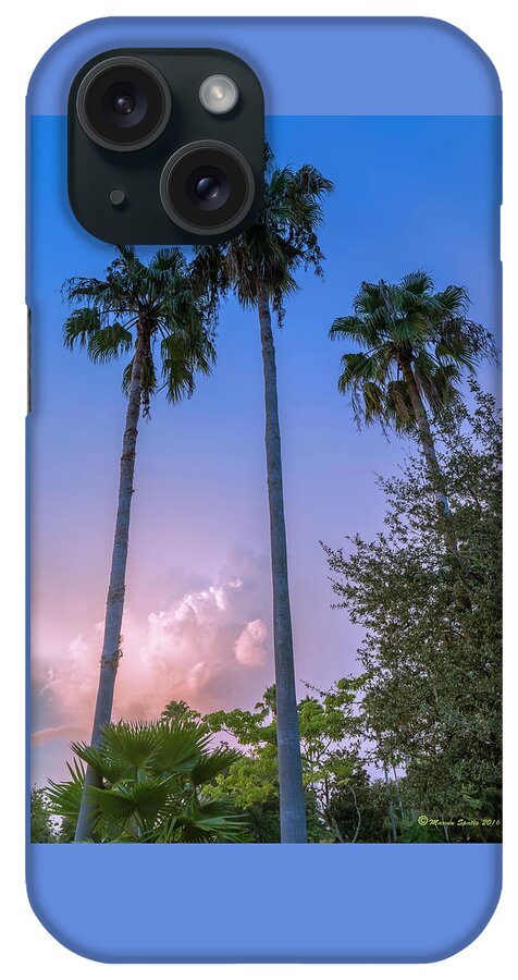 Beach iPhone Case featuring the photograph Palms And Storms by Marvin Spates