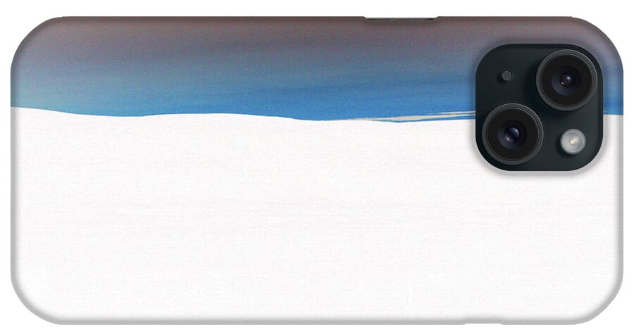 Modern iPhone Case featuring the photograph Palouse White Sunset by Rich Collins