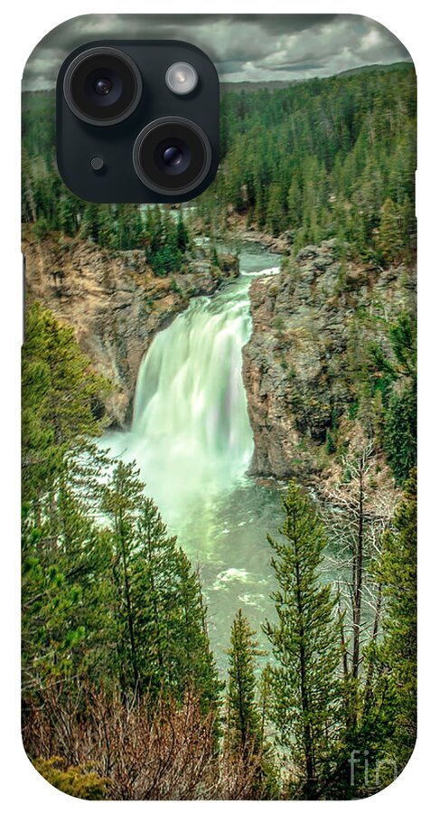 River iPhone Case featuring the photograph Panoramic View Of Upper Falls by Robert Bales