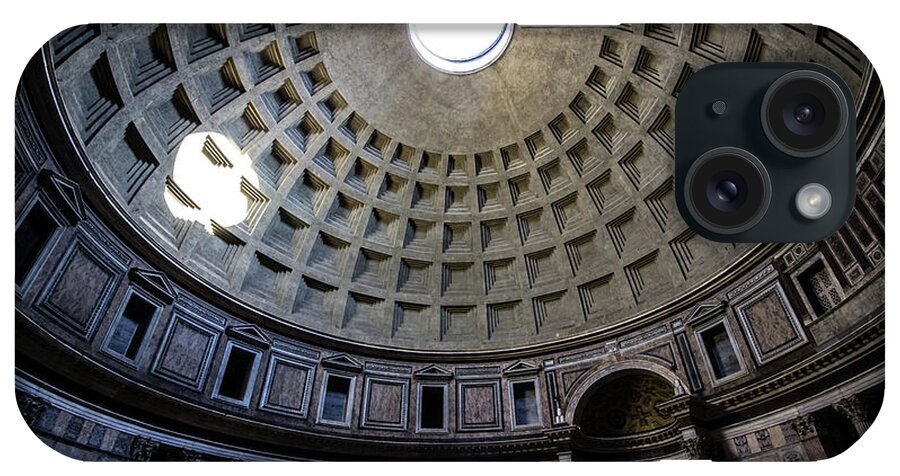 Pantheon iPhone Case featuring the photograph Pantheon Light by Nicklas Gustafsson