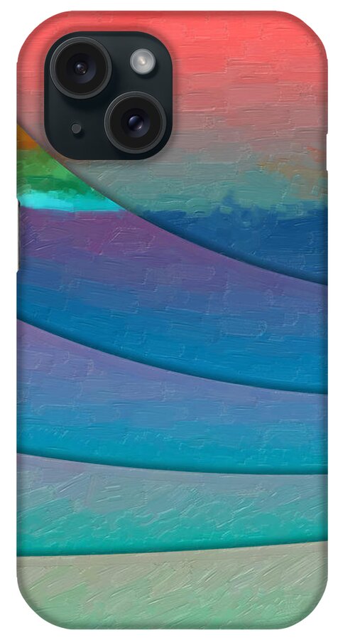 'parallel Dimensions' Collection By Serge Averbukh iPhone Case featuring the digital art Parallel Dimensions - Submerged by Serge Averbukh