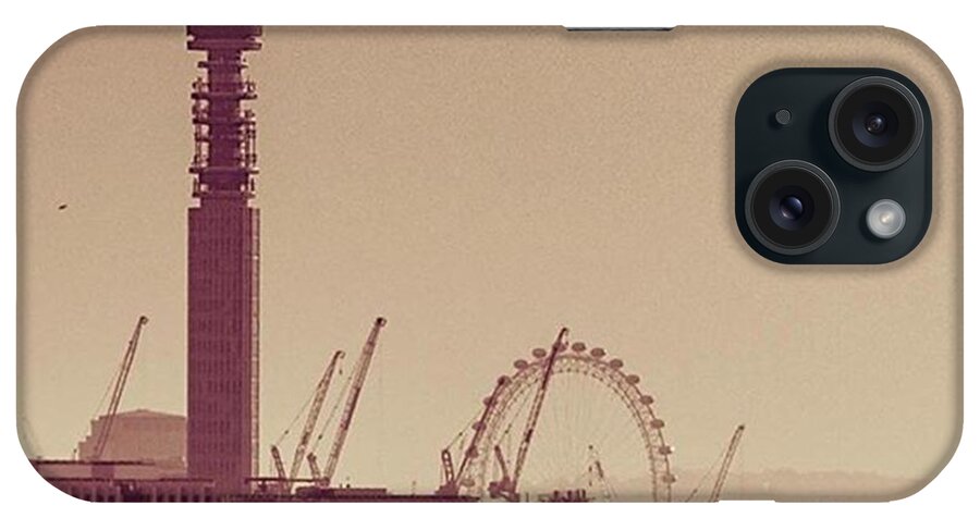 Primrosehill iPhone Case featuring the photograph Part 3/3 Of My London Skyline Panorama by Daniel Precht Photography