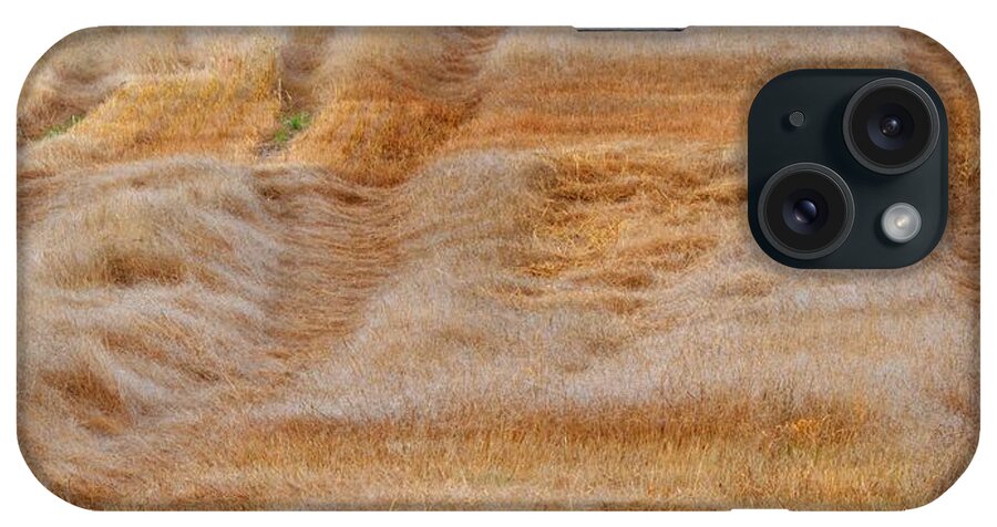 Abstract iPhone Case featuring the photograph Part Of The Field 2 by Lyle Crump