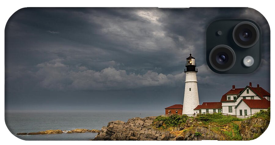 Maine iPhone Case featuring the photograph Passing Storm by Colin Chase
