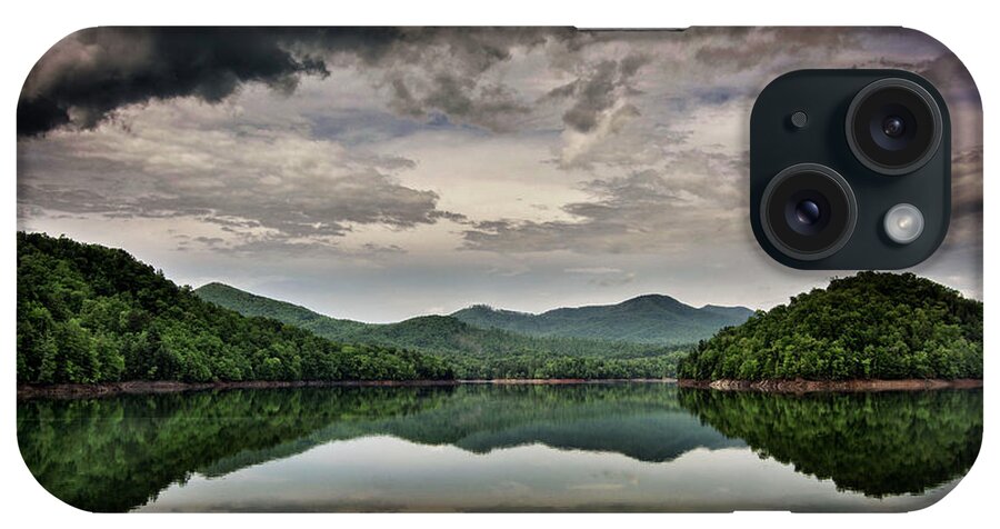 Lake Hiwassee iPhone Case featuring the photograph Passing Storm Over Lake Hiwassee by Greg and Chrystal Mimbs