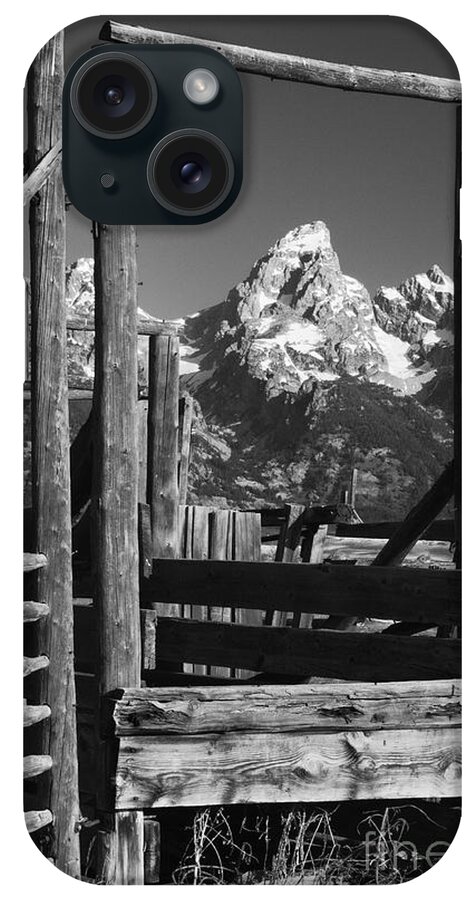 Black&white iPhone Case featuring the photograph Past Its Time by Sandra Bronstein