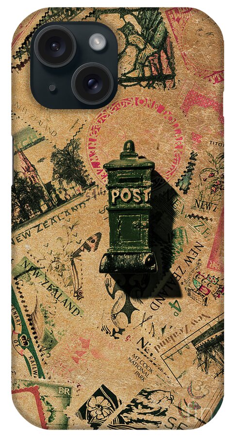 Postage iPhone Case featuring the photograph Past letters in post by Jorgo Photography