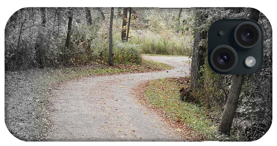 Forest iPhone Case featuring the photograph Path to Discovery by Deborah Kunesh