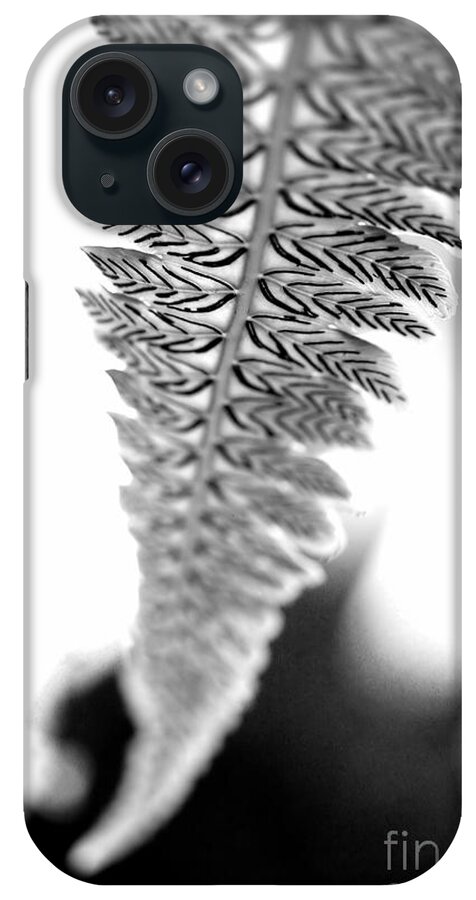 Garden iPhone Case featuring the photograph Patterns in Nature Black and White by Angela Rath