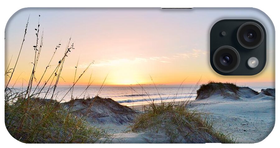 Obx Sunrise iPhone Case featuring the photograph Pea Island Sunrise 12/28/16 by Barbara Ann Bell