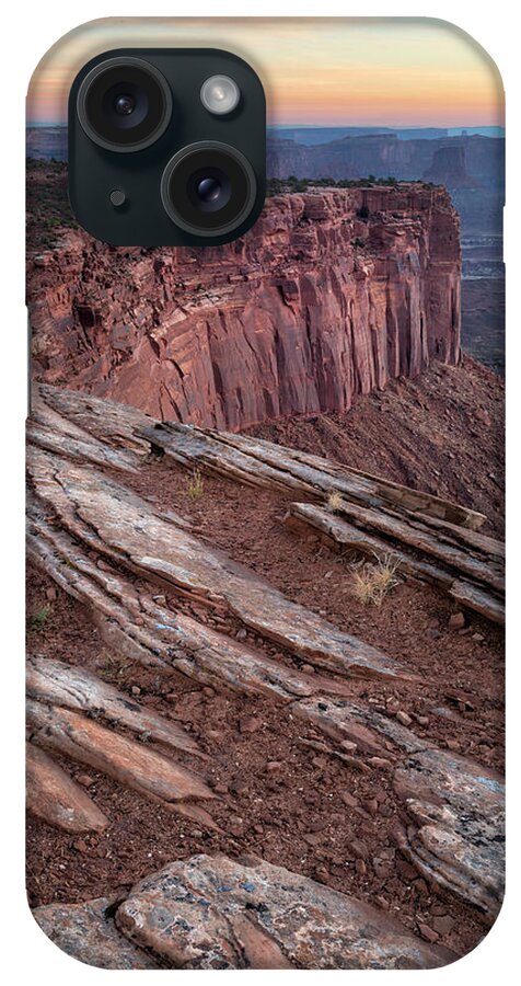 Sunrise iPhone Case featuring the photograph Peaceful Canyon Morning by Denise Bush