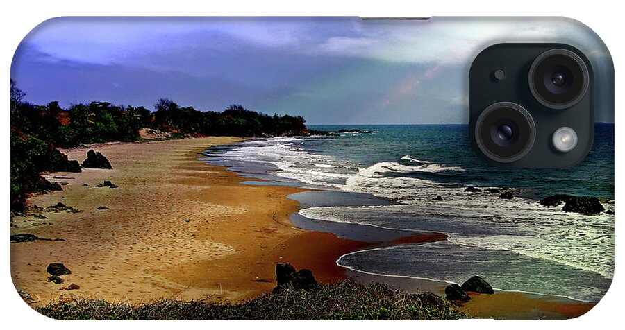 Hot iPhone Case featuring the photograph Pedasi Beach, In The Dry Arc Of Panama by Al Bourassa