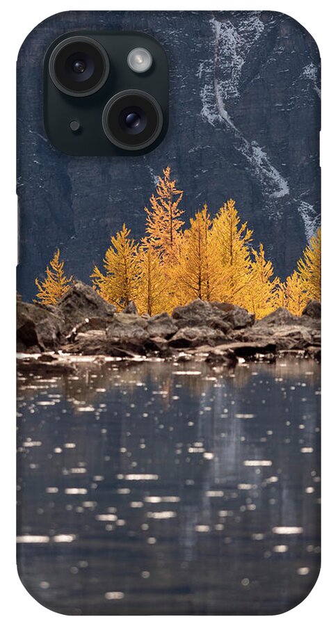 Larch Valley iPhone Case featuring the photograph Peek A Boo by Emily Dickey