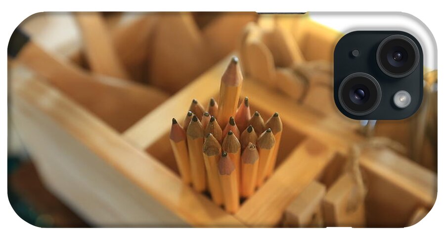 Pencil iPhone Case featuring the photograph Pencil's Box by Fabian Koldorff