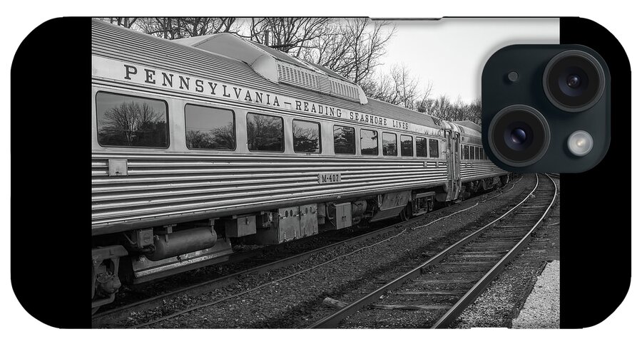 Terry D Photography iPhone Case featuring the photograph Pennsylvania Reading Seashore Lines Train by Terry DeLuco