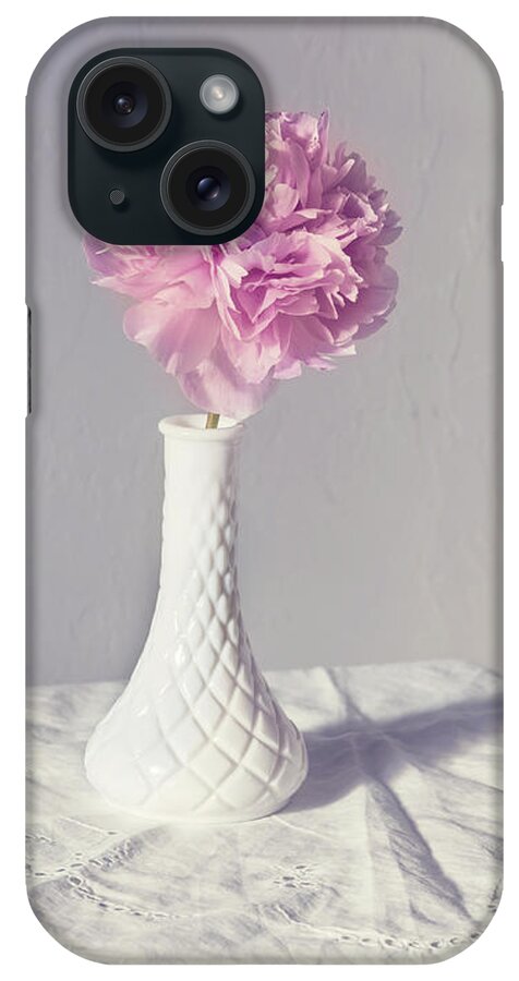 Peony iPhone Case featuring the photograph Peony in the Light by Kim Hojnacki