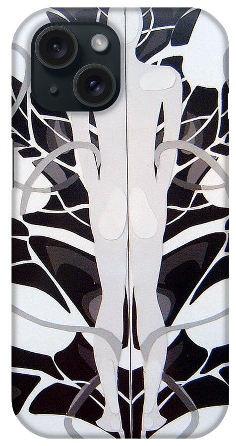 Man iPhone Case featuring the mixed media Perfect Balance by Linda Shackelford