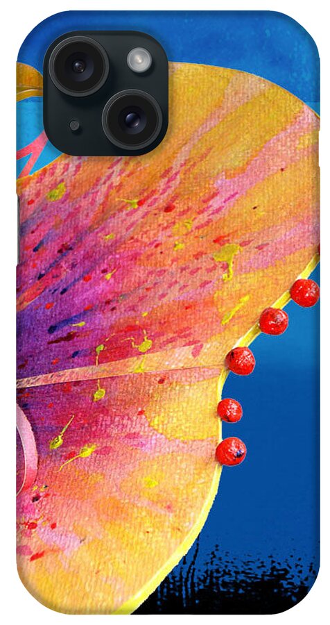 Flower iPhone Case featuring the digital art Petal by Nato Gomes