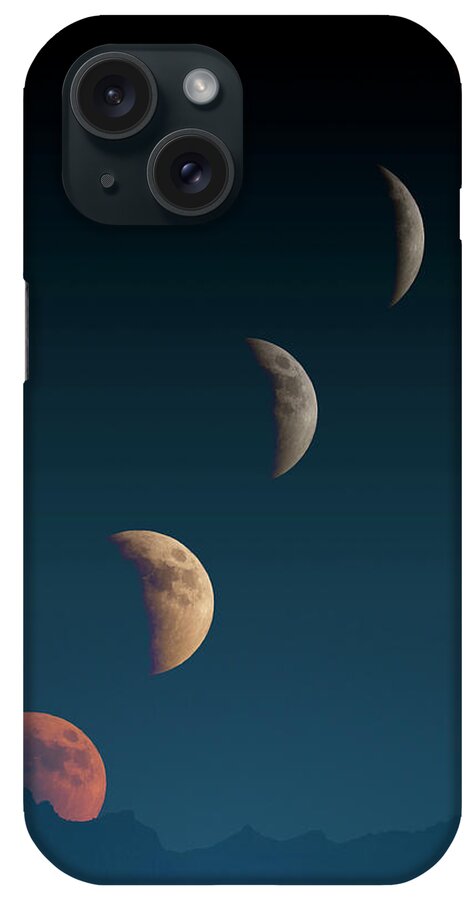 Moon iPhone Case featuring the photograph Phases by Jay Beckman