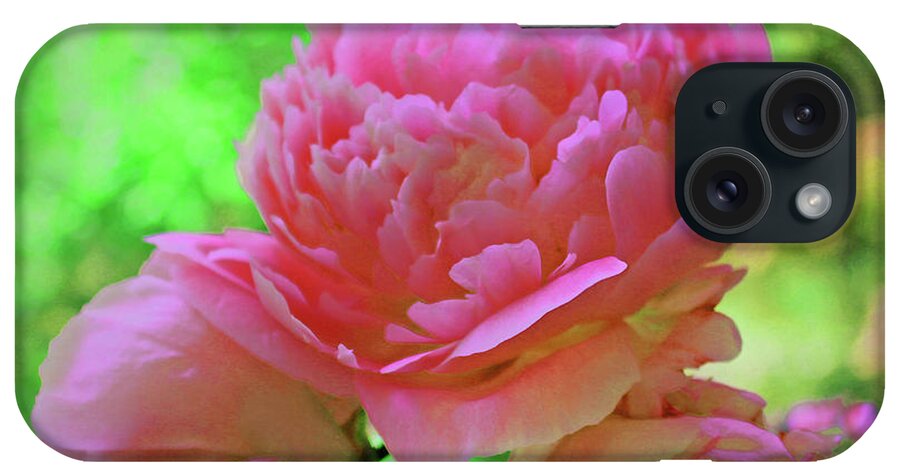 Peony iPhone Case featuring the photograph Pick Pink Peony by Rita Brown