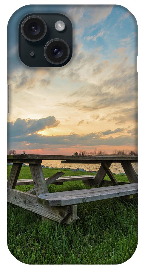 Knapps Narrows iPhone Case featuring the photograph Picnic Time by Kristopher Schoenleber