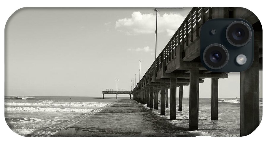 Beach iPhone Case featuring the photograph Pier 1 by Sebastian Mathews Szewczyk