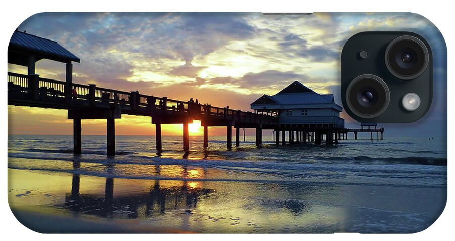 Sunset iPhone Case featuring the photograph Pier 60 Sunset by D Hackett
