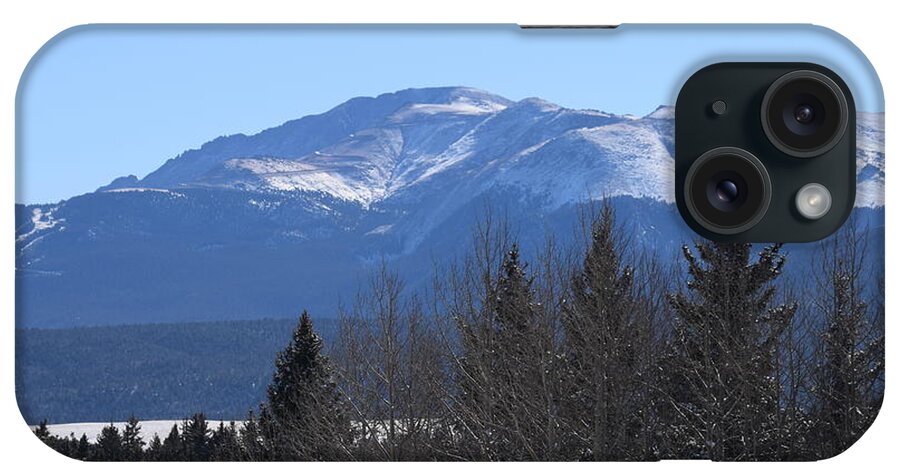 Bergs iPhone Case featuring the photograph Pikes Peak CR 511 Divide CO by Margarethe Binkley