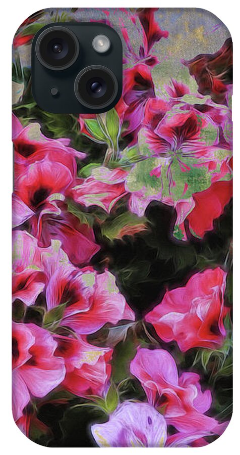Flower iPhone Case featuring the photograph Pink Flower Fantasy by Ann Powell