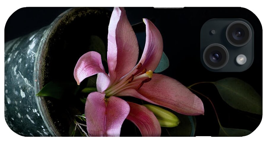 Arrangement iPhone Case featuring the photograph Pink Lily by Cheryl Day