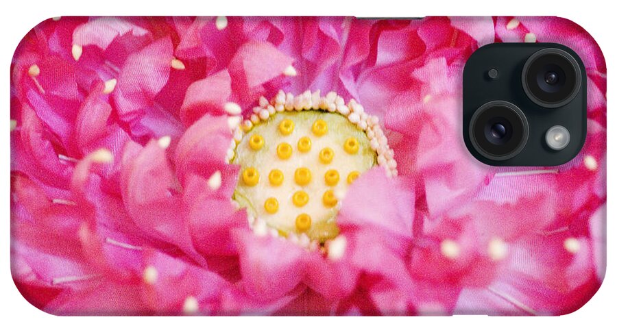 Bangkok iPhone Case featuring the photograph Pink Lotus by Ray Laskowitz - Printscapes