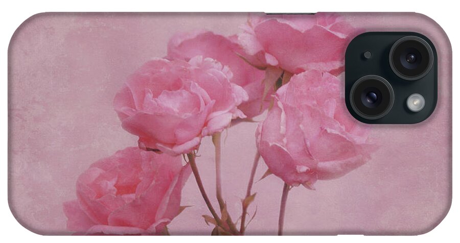 Rose iPhone Case featuring the photograph Pink Roses by Sandy Keeton