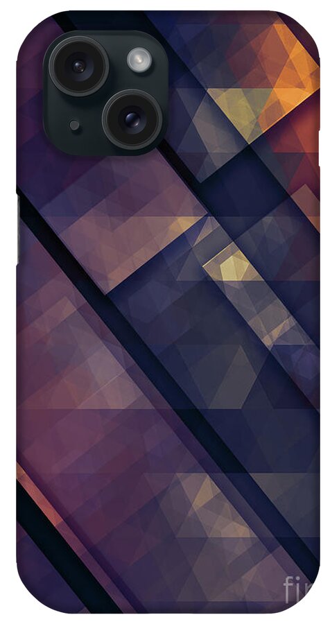 Pixel iPhone Case featuring the digital art Pixel art 5 by Justyna Jaszke JBJart