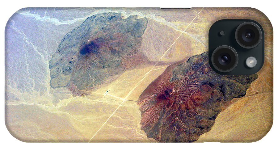 Aerial iPhone Case featuring the photograph Planet Art Close Encounters by James BO Insogna