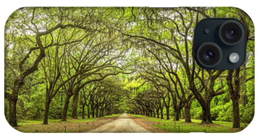 Art iPhone 15 Case featuring the photograph Plantation Path by Jon Glaser