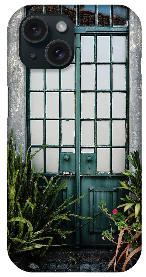 Plants In The Doorway iPhone Case featuring the photograph Plants In The Doorway by Marco Oliveira
