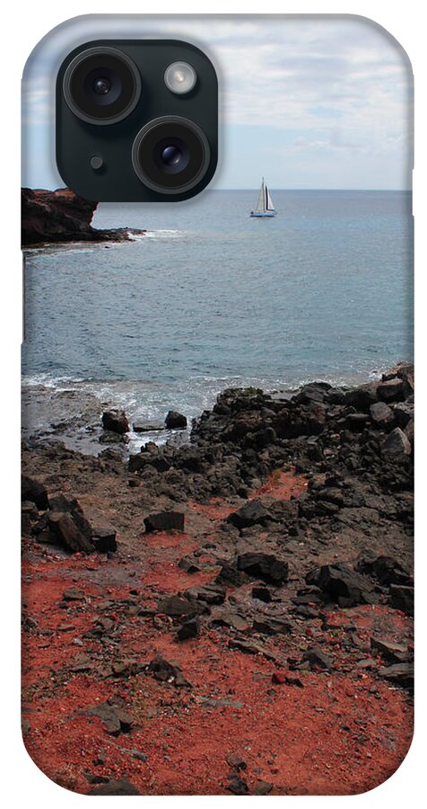Ocean iPhone Case featuring the photograph Playa Blanca - Lanzarote by Cambion Art