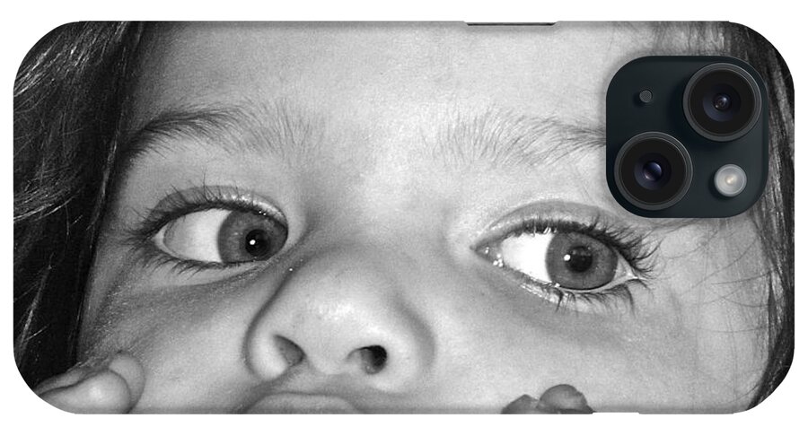 Photograph iPhone Case featuring the photograph Playing Her PlayDough by Gwyn Newcombe