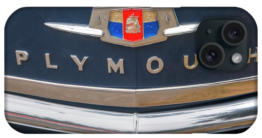 Plymouth Suburban iPhone Case featuring the photograph Plymouth Suburban Tin Woody by Kristina Rinell